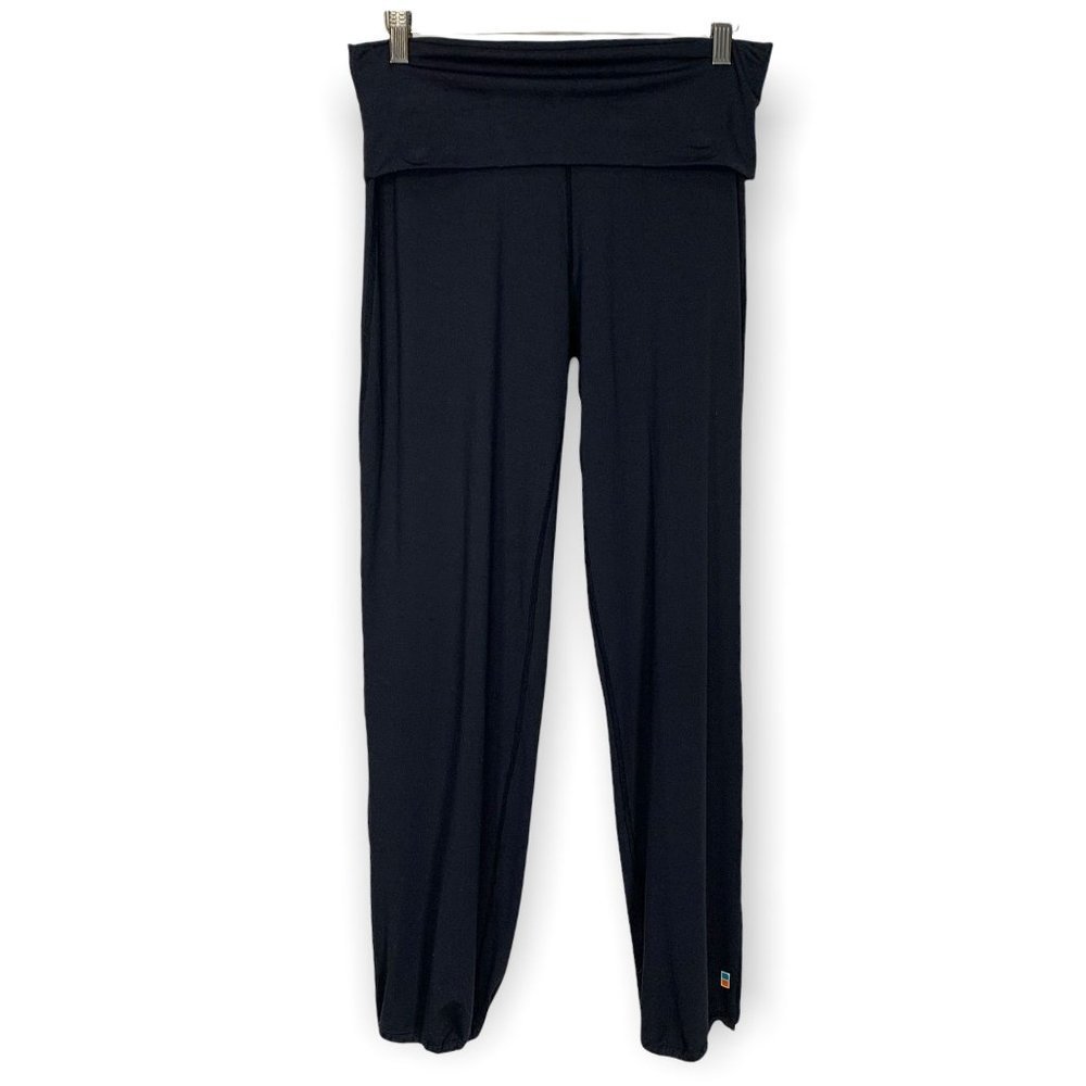 Lucy Fold Over Waist Jogger Pants Medium
